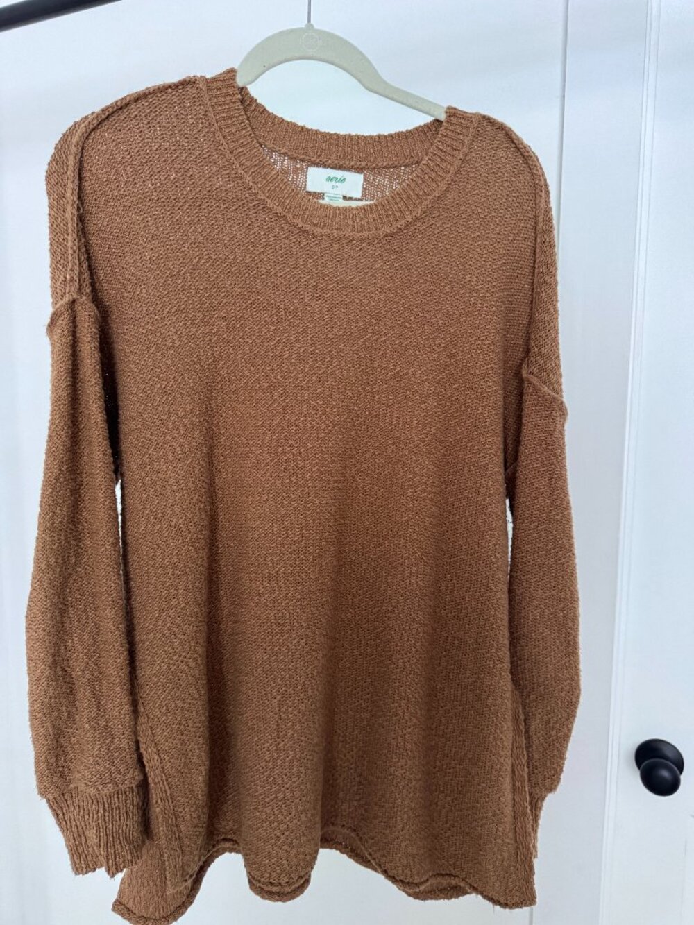 Aerie brown sweater